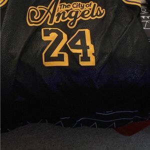 SHEIN Black and Gold Angels Jersey